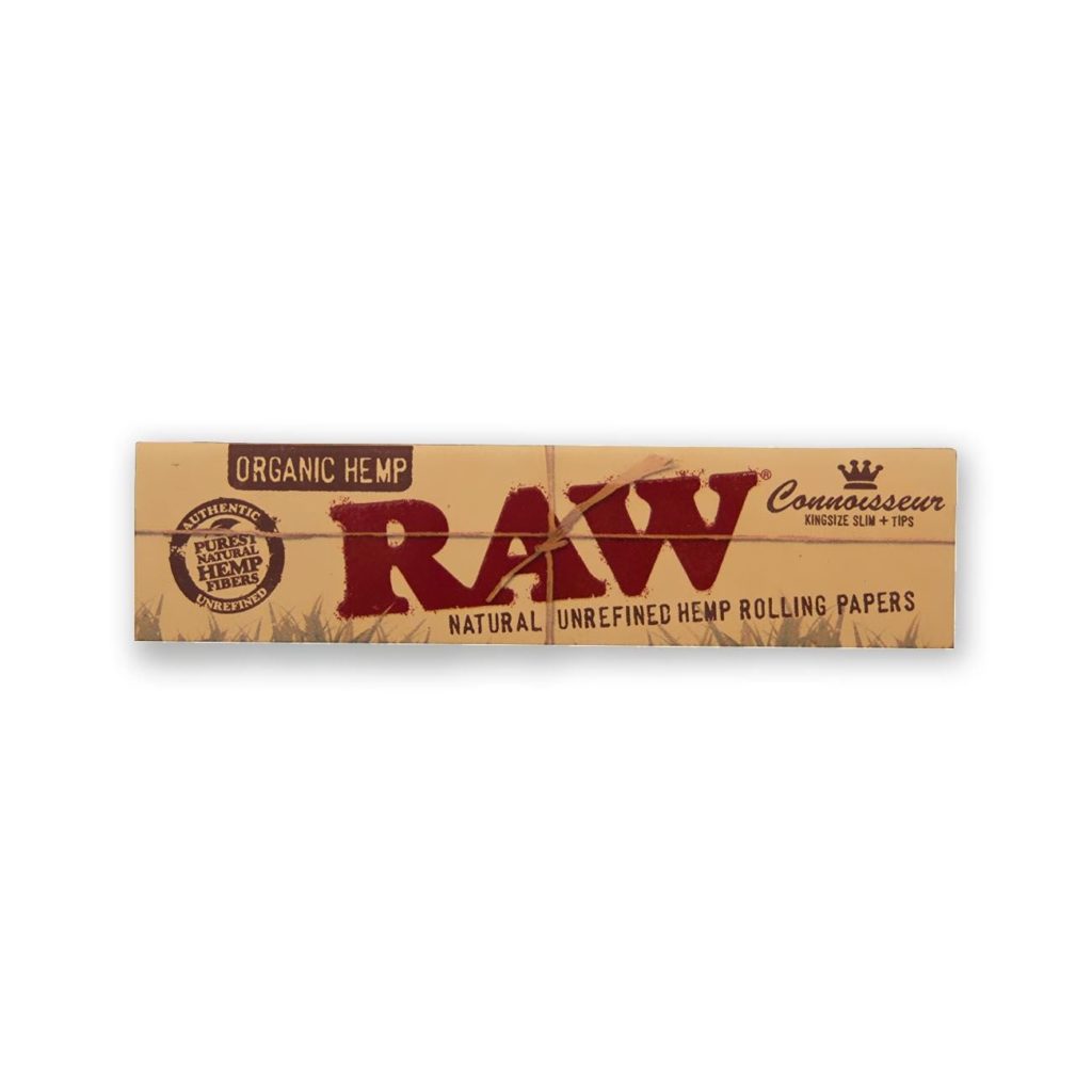 RAW Organic Hemp KS Slim Connoisseur W/Tips
