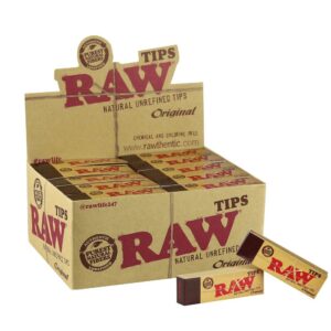 RAW Tips – Regular 50 Tips/Pack 
