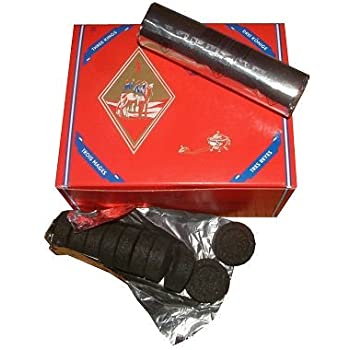 Three Kings Hookah Charcoal Box 40mm Large 100 Pieces 