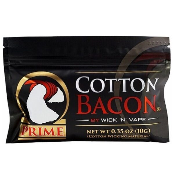 Wick 'N' Vape Cotton Bacon Prime (1/pk) 