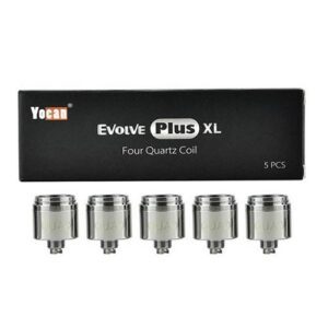 Yocan Evolve Plus "XL" Replacement Quartz Quad Coil 5 pc/pack