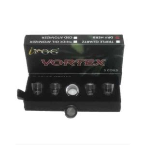 iFog Vortex Dry Herb Coils with Screens (5/pk)