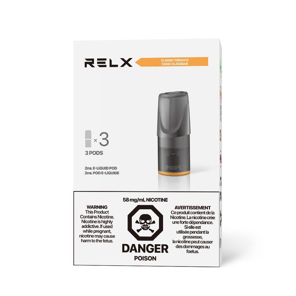 relx pod classic Relx Zero 1st Generation Classic Flavor | Relx 1st Generation | Relx KL  Vape Refill Pod | 悦刻 烟弹 | Myeasypod | MyEasyPod main image 0