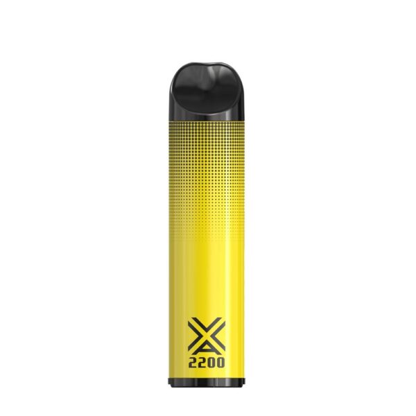 Vaporlax Sirius 2200 Disposable Device Banana Ice Flavor 50mg