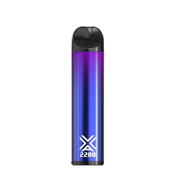 Vaporlax Sirius 2200 Disposable Device Blue Razz Flavor 50mg 