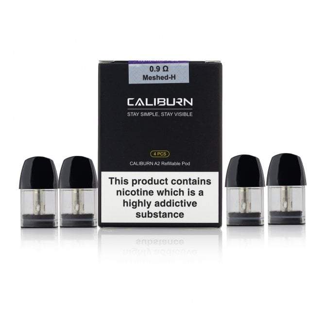 Uwell Caliburn A2/AK2 0.9 ohm Replacement Pods [CRC Version] (4/Pk)