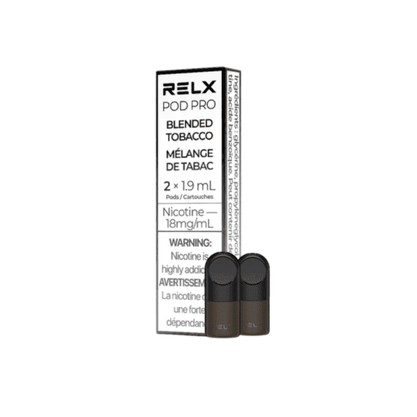Relx Pod Pro - Blended Tobacco, Vancouver BC 