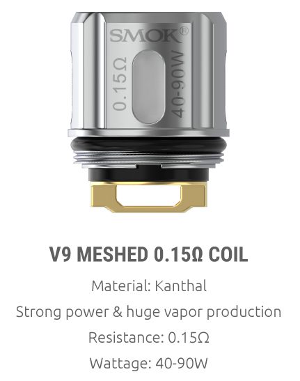 V9 Meshed Coil