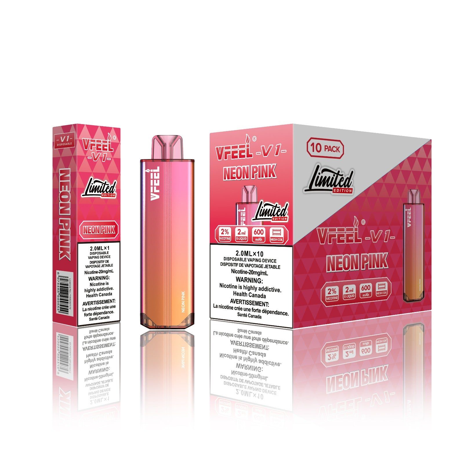 VFEEL V1 6000 Disposable Vape [20mg Intense] - C$24.99 - Haze Smoke Shop