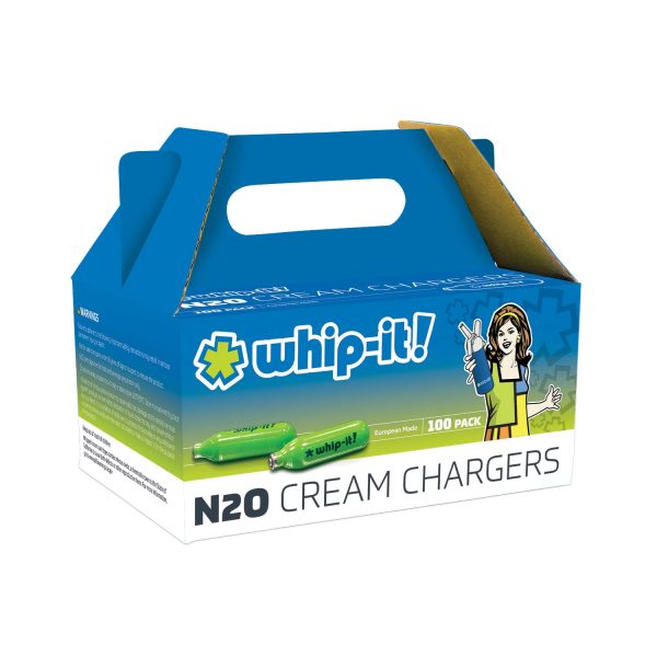 Whip-it Cream Chargers, N2O - 100 Pieces - Haze Smoke Shop
