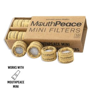 MouthPeace Mini Filter Box (Box of 10) - Haze Smoke Shop, Canada