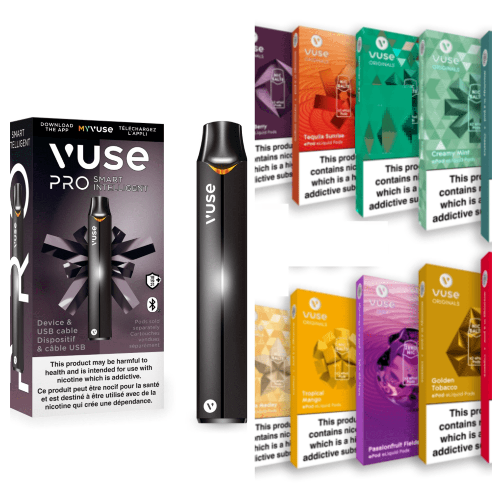 Vuse Pro Smart Solo Device & Single Pack Combo - C$21.99