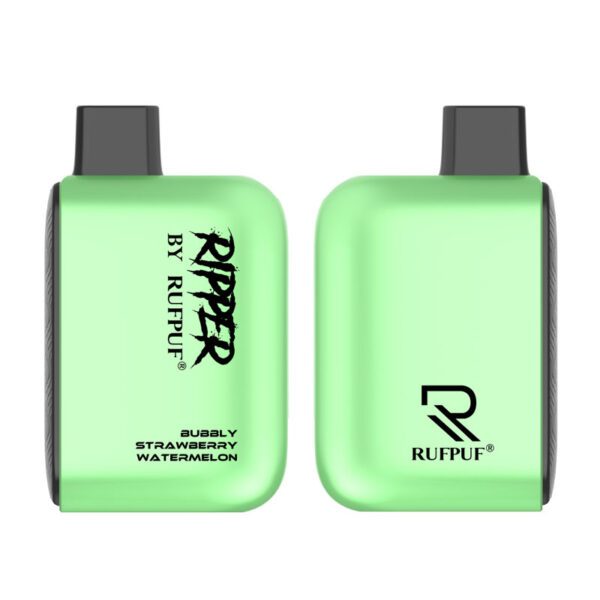 Bubbly-Strawberry-Watermelon Rufpuf Ripper 8000 Series Disposable - Haze Smoke Shop, Canada