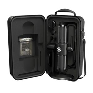 Stündenglass Black Gravity Infuser Travel Case - Haze Smoke Shop, Canada