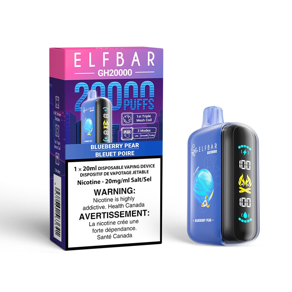 elf bar vape uk FZZYBAR X20000 Disposable E-Hookah Device  20,000 Puffs  VapoRider