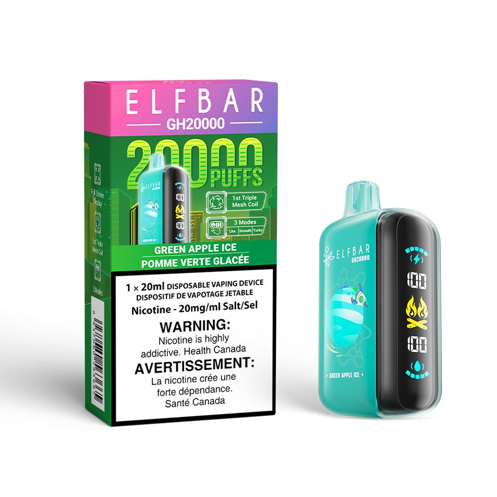 Elf Bar GH20000 Disposable Vape - Haze Smoke Shop - Canada's #1 Smoke and Vape Shop