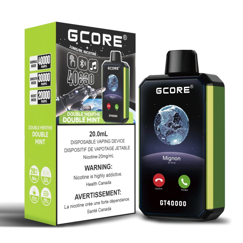 Gcore GT 40K Disposable - Haze Smoke Shop - Canada's #1 Smoke and Vape Shop