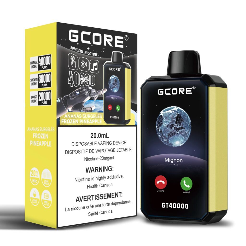 Gcore GT 40K Disposable - Haze Smoke Shop - Canada's #1 Smoke and Vape Shop