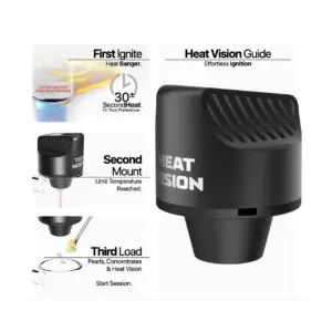 Yocan Heat Vision Thermometer Carb Cap - Haze Smoke Shop - Canada's #1 Smoke and Vape Shop