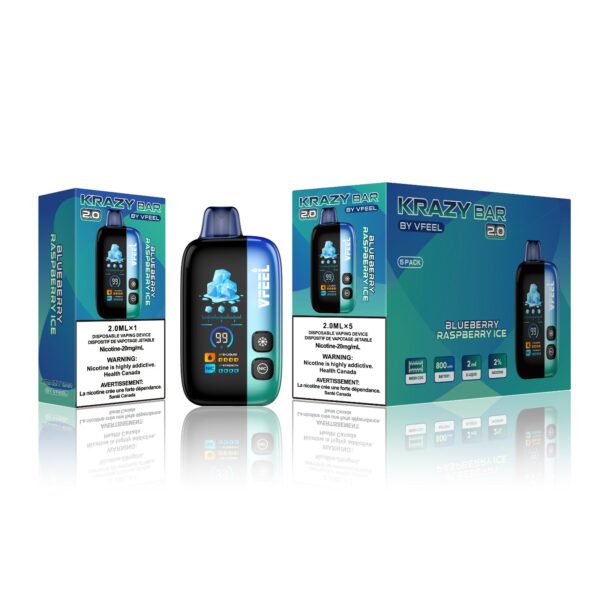 KRAZY BAR 2.0 50K Disposable - Haze Smoke Shop - Canada's #1 Smoke and Vape Shop