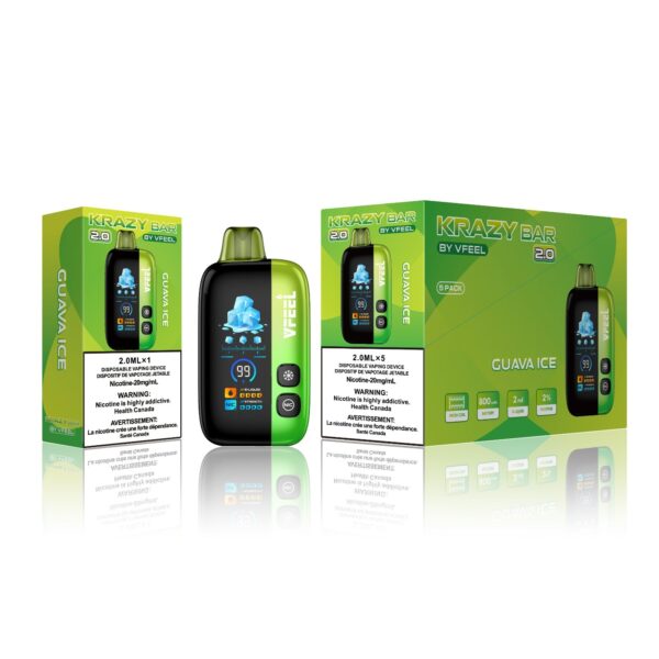 KRAZY BAR 2.0 50K Disposable - Haze Smoke Shop - Canada's #1 Smoke and Vape Shop