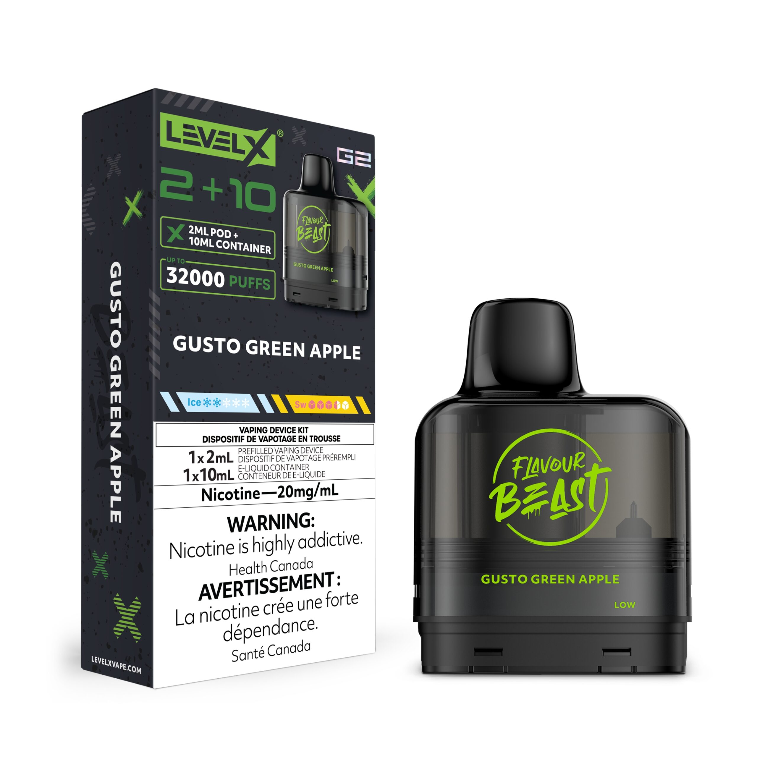Level X Flavour Beast G2 2+10 - C$24.99 - Haze Smoke Shop