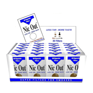 Nic Out 30-Piece Cigarette Filters - Haze Smoke Shop - Canada's #1 Smoke and Vape Shop