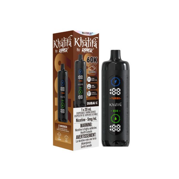 Khalifa Bar 60K Disposable - Haze Smoke Shop - Canada's #1 Smoke and Vape Shop