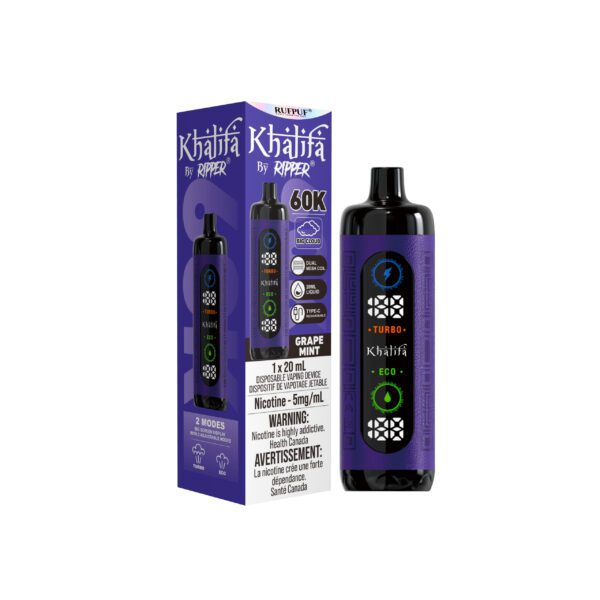 Khalifa Bar 60K Disposable - Haze Smoke Shop - Canada's #1 Smoke and Vape Shop