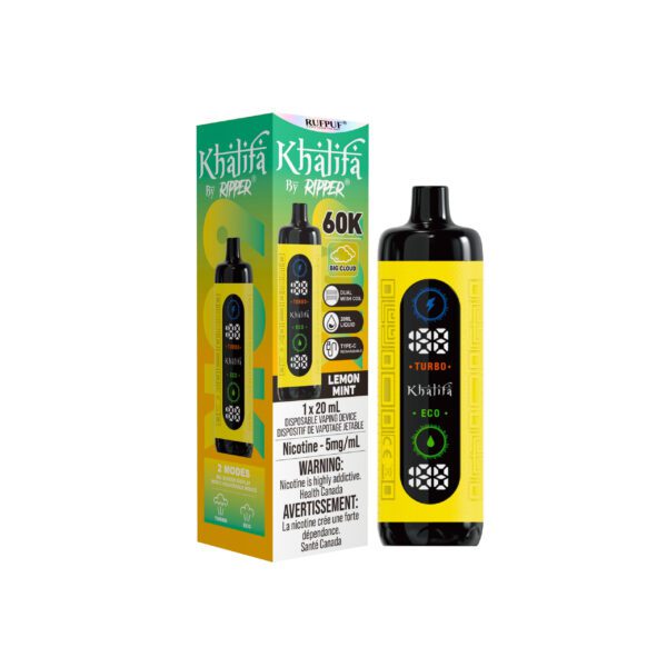 Khalifa Bar 60K Disposable - Haze Smoke Shop - Canada's #1 Smoke and Vape Shop