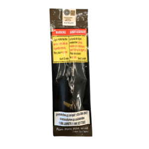 Pom Pom Mini Tip Blk Port Wine Cigarillos (2/Pk) - Canada's #1 Smoke and Vape Shop