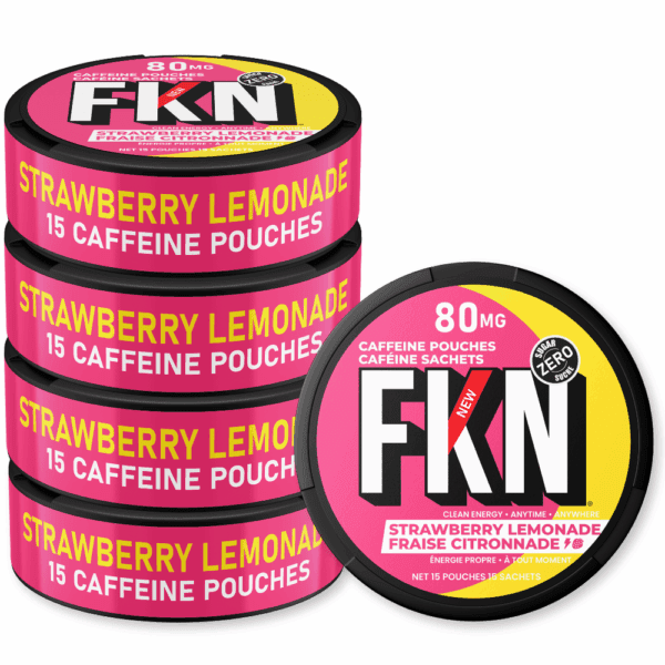 FKN 80MG Caffeine Pouches - 15 Count - Canada's #1 Smoke and Vape Shop