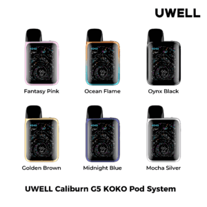 Uwell Caliburn G5 KOKO Open Pod Kit 2mL [CRC Version]