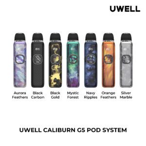 Uwell Caliburn G5 Open Pod Kit 2mL [CRC Version] - Haze Smoke Shop - Canada's #1 Smoke and Vape Shop