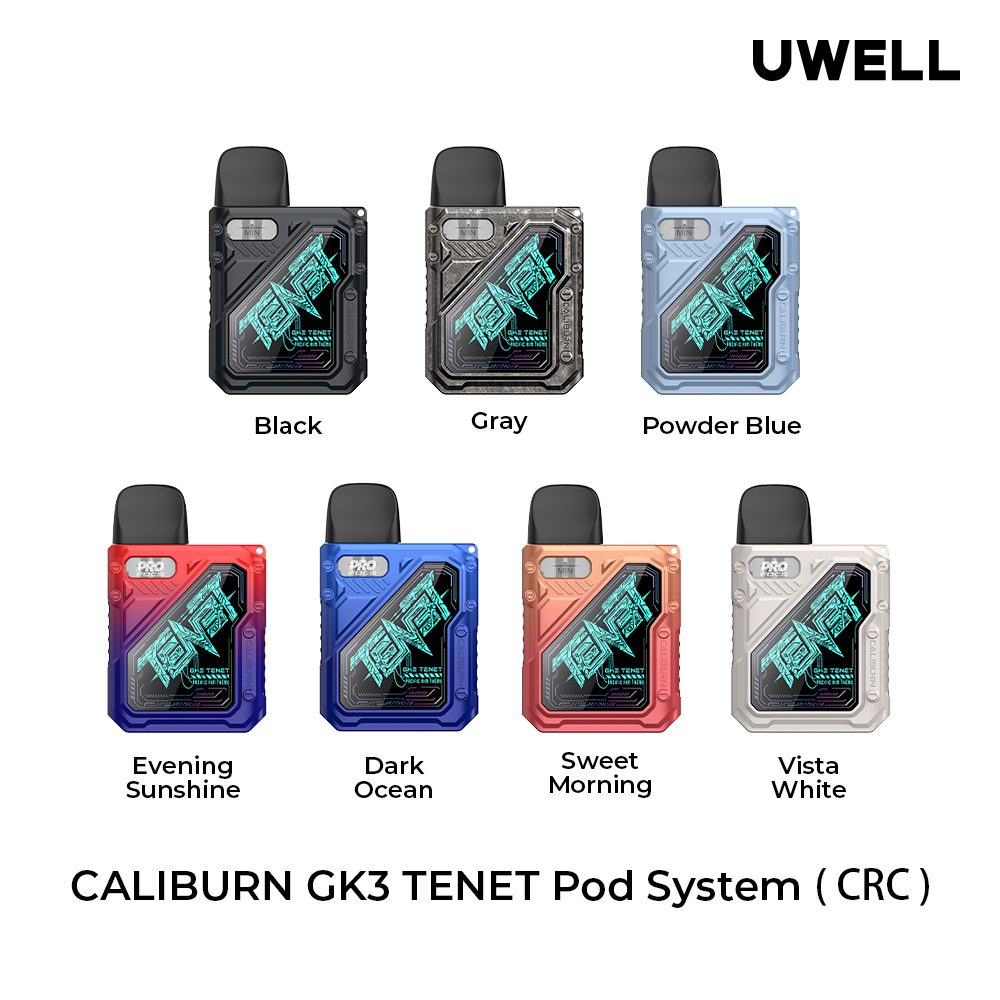 Full Caliburn GK3 Tenet Device Kit - Haze Smoke Shop - Canada's #1 Smoke and Vape Shop